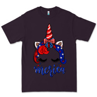 Plum 4th of July unicorn Premium Tee - Neo Western