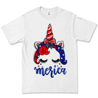 White 4th of July unicorn Premium Tee - Neo Western