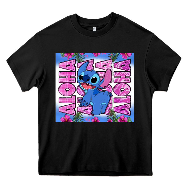 Aloha Stitch Heavy Core Tee by Zillion Design Studio | Teevron