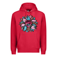 Cardinal race leopard sunflower Premium Hoodie - JahusDesignShop