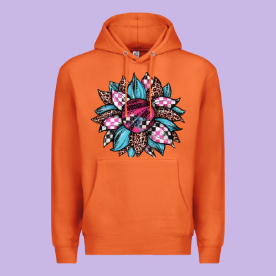 Race Leopard Sunflower Premium Hoodie Designed By Jahusdesignshop