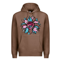 Chestnut race leopard sunflower Premium Hoodie - JahusDesignShop
