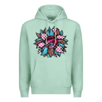 Seafoam race leopard sunflower Premium Hoodie - JahusDesignShop