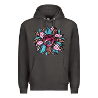 Smoke race leopard sunflower Premium Hoodie - JahusDesignShop