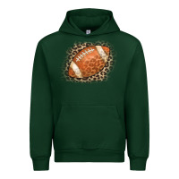 Foreset Green American Football Leopard Urban Hoodie - CowCowDesign