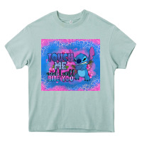 Arona touch me and i will bite you stitch Heavy Core Tee - Zillion Design Studio