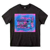 Asphalt touch me and i will bite you stitch Heavy Core Tee - Zillion Design Studio