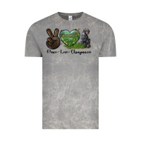 Cloud Rock Peace Love Chimpanzee Vintage Tee - LillyAllenDesigns