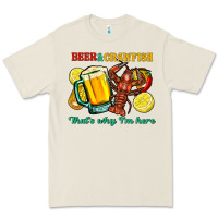 Bone beer&crawfish that's why i'm here Premium Tee - FaDigitalArtStudio