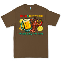 Cacao beer&crawfish that's why i'm here Premium Tee - FaDigitalArtStudio