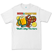White beer&crawfish that's why i'm here Premium Tee - FaDigitalArtStudio