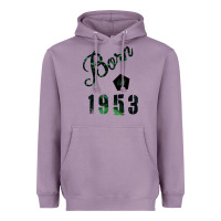 Lavender Born In 1953 Heavyweight Hoodie - Bettercallsaul