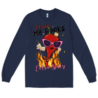 Navy i prefer my books extra spicy Long Sleeve Tee - MaliasSmallBusiness
