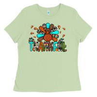 Matcha thankful turkey Ladies Tee - JahusDesignShop