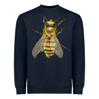 Navy Bee Heavyweight Sweatshirt - LillyAllenDesigns