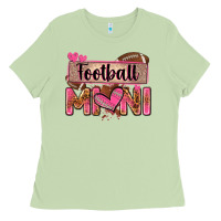 Matcha football mini with leopard Ladies Tee - Zillion Design Studio