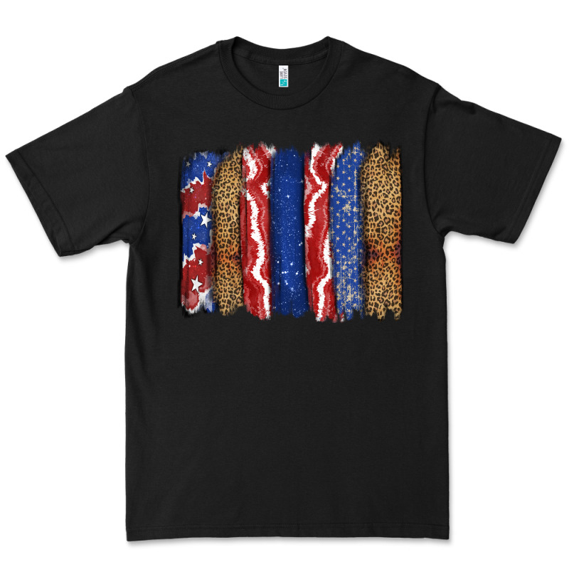 4th Of July Brushstroke Premium Tee by CowGirlArtShop | Teevron