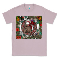 Lilac Rodeo Santa Classic Tee - CowhideDigitalArt