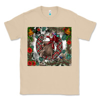 Mushroom Rodeo Santa Classic Tee - CowhideDigitalArt