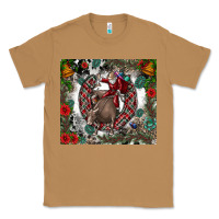 Toasted Coconut Rodeo Santa Classic Tee - CowhideDigitalArt