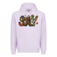 Lilac Army Christmas Joy Premium Hoodie - NancyCooperArtShop