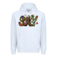 White Army Christmas Joy Premium Hoodie - NancyCooperArtShop