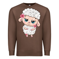 Chestnut cute sheep Premium Sweatshirt - texasbilliewilder