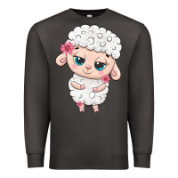 Smoke cute sheep Premium Sweatshirt - texasbilliewilder