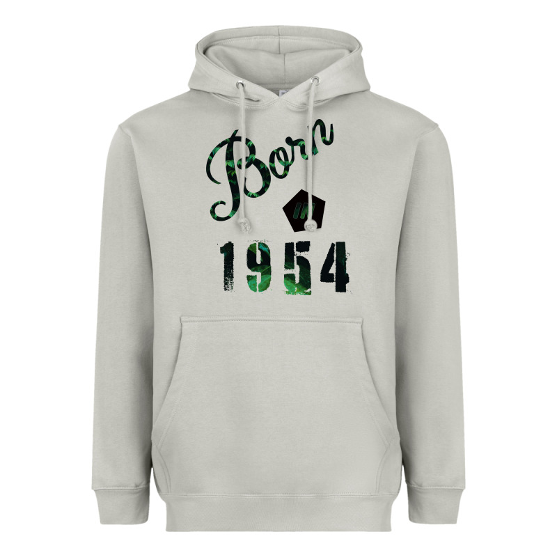 Born In 1954 Heavyweight Hoodie by Bettercallsaul | Teevron