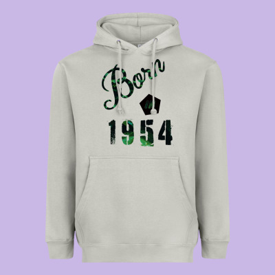 Born In 1954 Heavyweight Hoodie Designed By Bettercallsaul