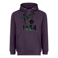 Plum Born in 1954 Heavyweight Hoodie - Bettercallsaul
