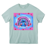 Stitch Rainbow Heavy Core Tee | Teevron