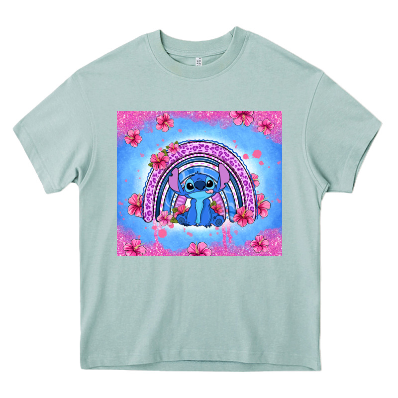 Stitch Rainbow Heavy Core Tee by Zillion Design Studio | Teevron