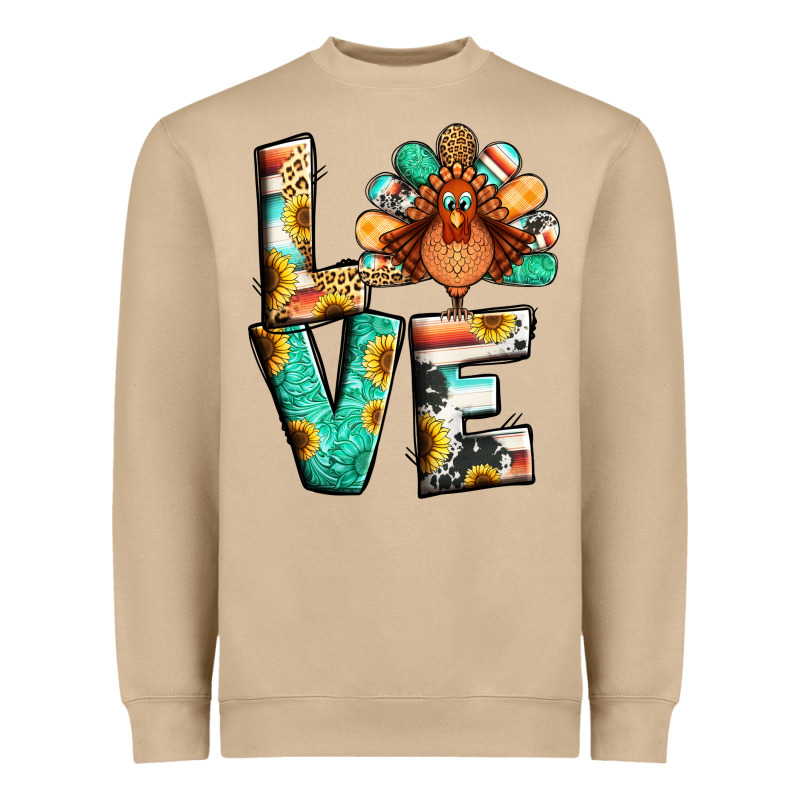 Love Thanksgiving Heavyweight Sweatshirt by Jasminsmagicworld | Teevron