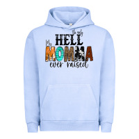 Pigment Grape Ice The Only Hell my Momma Ever Raised Urban Hoodie - CowCowDesign