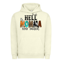 Pigment Pistachio The Only Hell my Momma Ever Raised Urban Hoodie - CowCowDesign