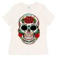 Mexican Day Of The Dead Ladies Tee | Teevron