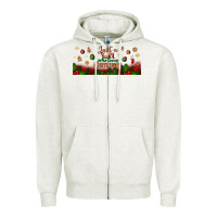 Oatmeal Heather just a girl who loves christmas libbey glass Zipper Hoodie - BundleAndBundleShop
