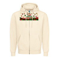 Just A Girl Who Loves Christmas Libbey Glass Zipper Hoodie | Teevron