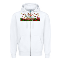 White just a girl who loves christmas libbey glass Zipper Hoodie - BundleAndBundleShop