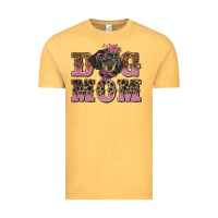 Vintage Mustard dog mom dachshund Vintage Tee - BarkalooDesign