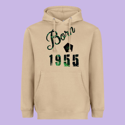 Born In 1955 Heavyweight Hoodie Designed By Bettercallsaul