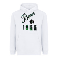 White Born In 1955 Heavyweight Hoodie - Bettercallsaul