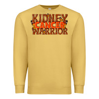 Antique Gold kidney cancer warrior Premium Sweatshirt - texasbilliewilder