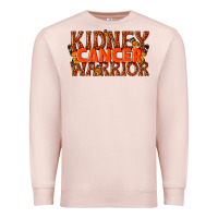Pale Pink kidney cancer warrior Premium Sweatshirt - texasbilliewilder