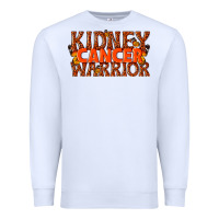 White kidney cancer warrior Premium Sweatshirt - texasbilliewilder
