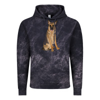 Cloud Black german shepherd Vintage Hoodie - JahusDesignShop