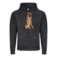 Vintage Black german shepherd Vintage Hoodie - JahusDesignShop