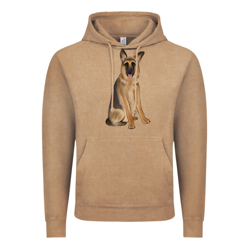 German Shepherd Vintage Hoodie by JahusDesignShop | Teevron
