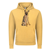 Vintage Mustard german shepherd Vintage Hoodie - JahusDesignShop